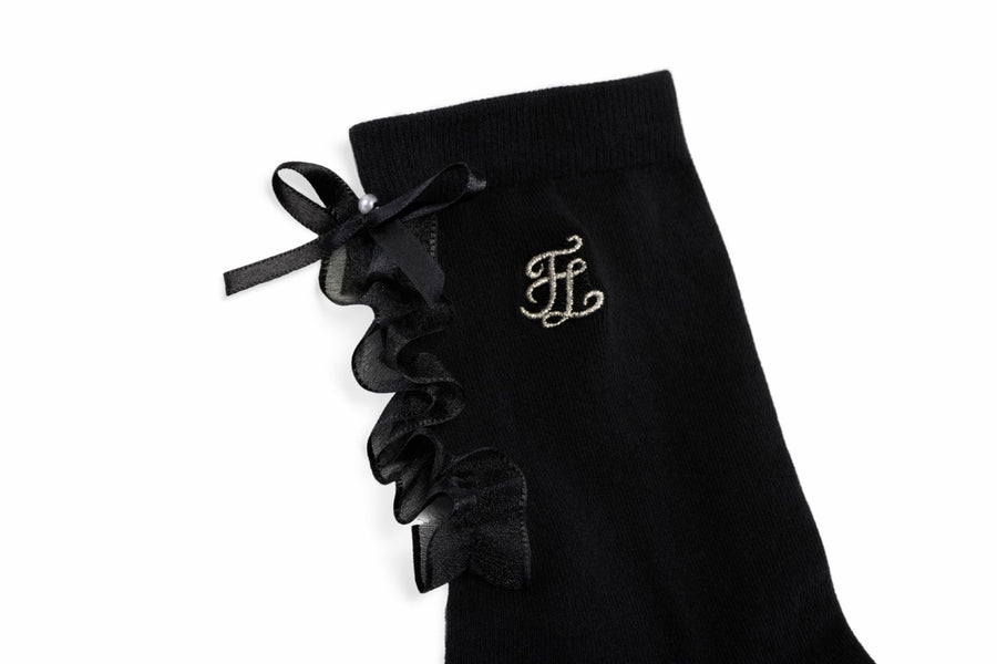 TULLE FRILL ANKLE SOCKS