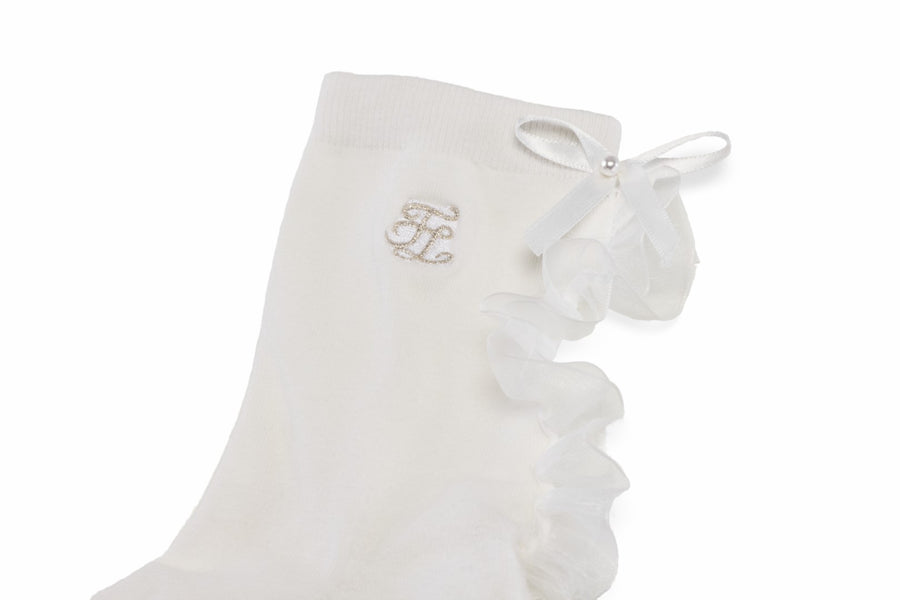 TULLE FRILL ANKLE SOCKS
