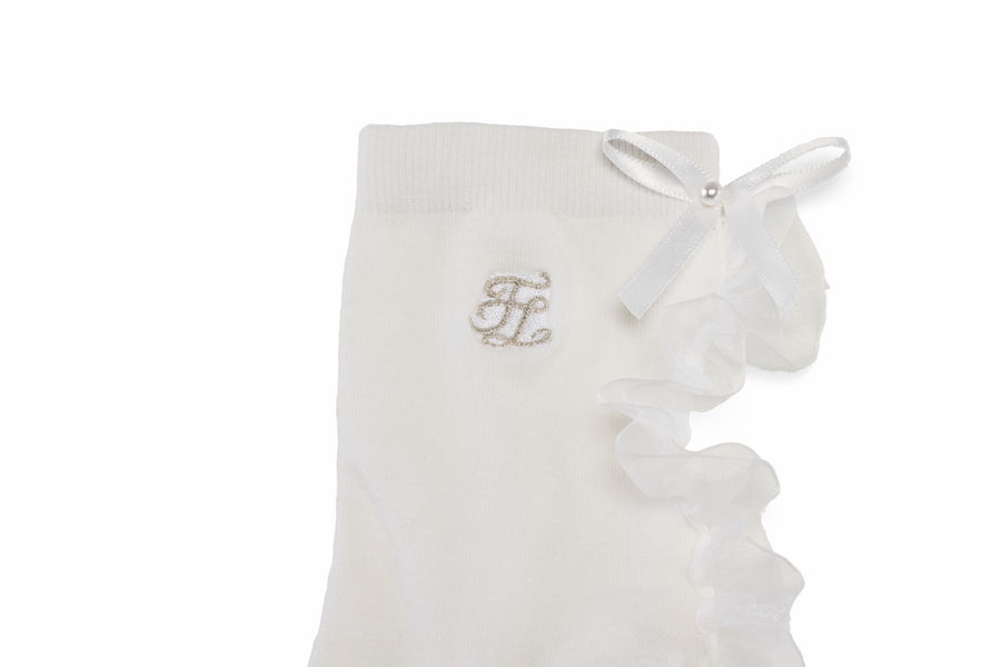 TULLE FRILL ANKLE SOCKS