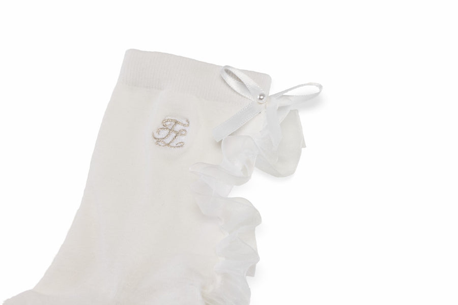 TULLE FRILL ANKLE SOCKS