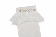 LACE LOGO KNEE SOCKS