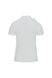 CHIFFON RIBBON CAP SLEEVE KNIT