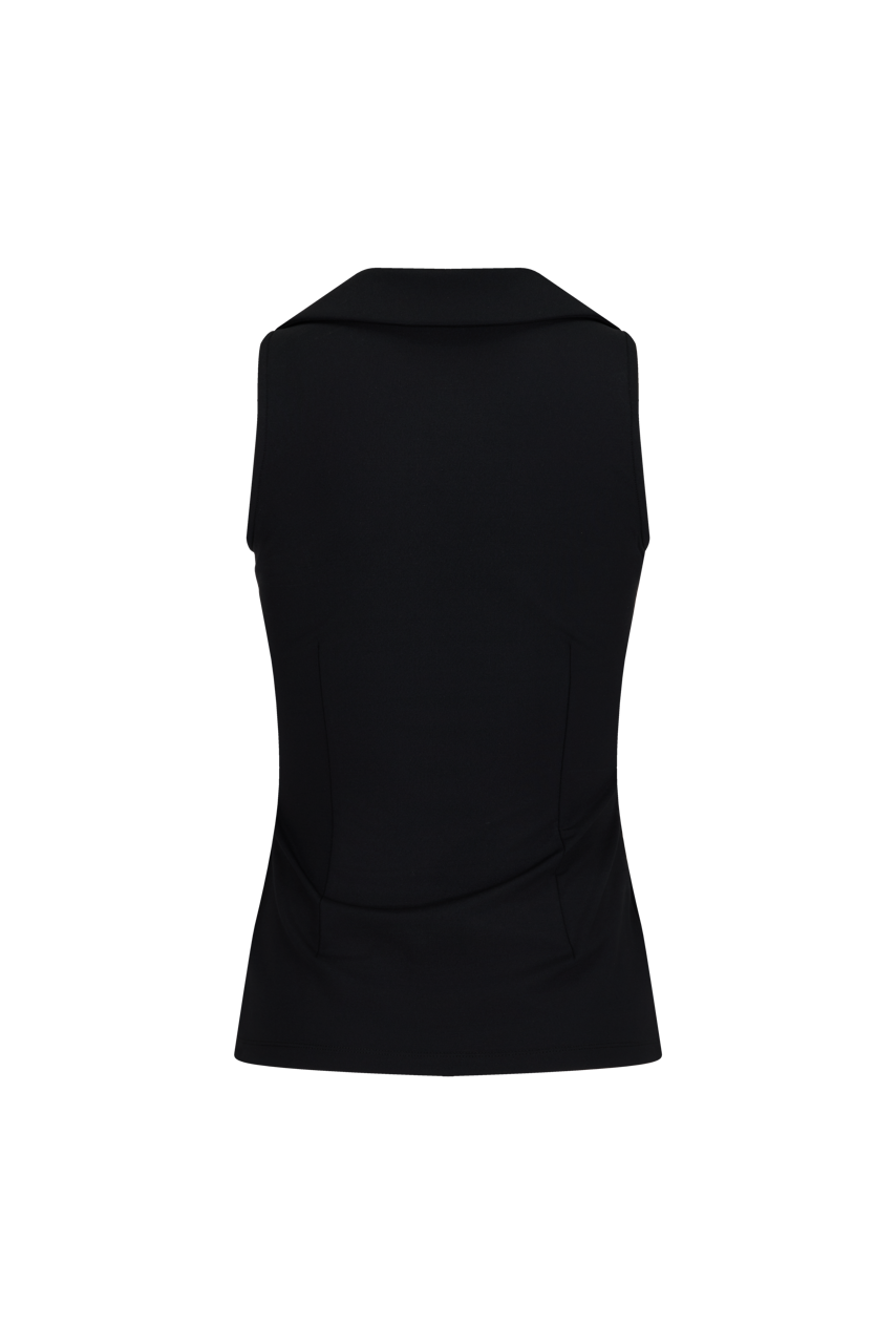 LUCÉ HALTER SLEEVELESS T-SHIRT