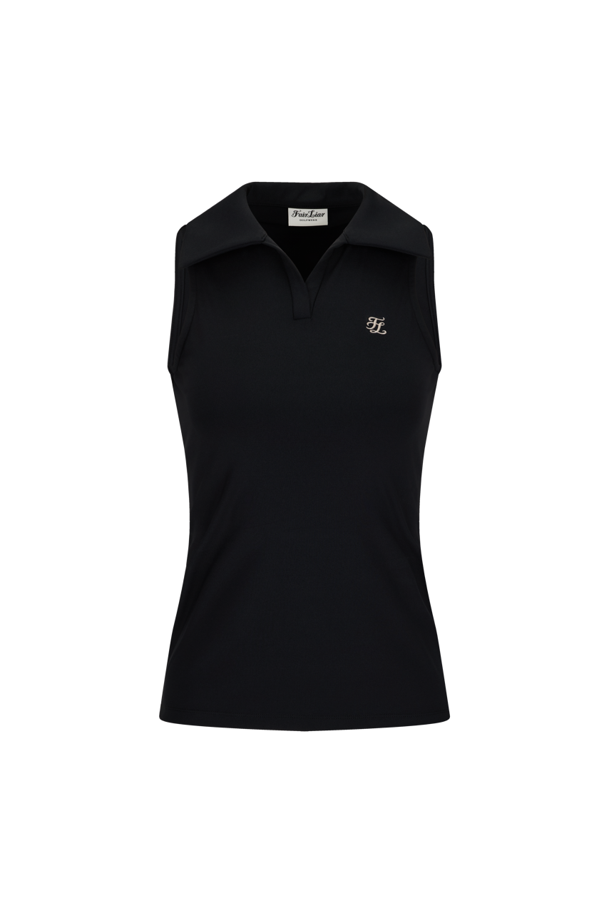 LUCÉ HALTER SLEEVELESS T-SHIRT