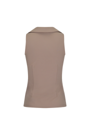 LUCÉ HALTER SLEEVELESS T-SHIRT