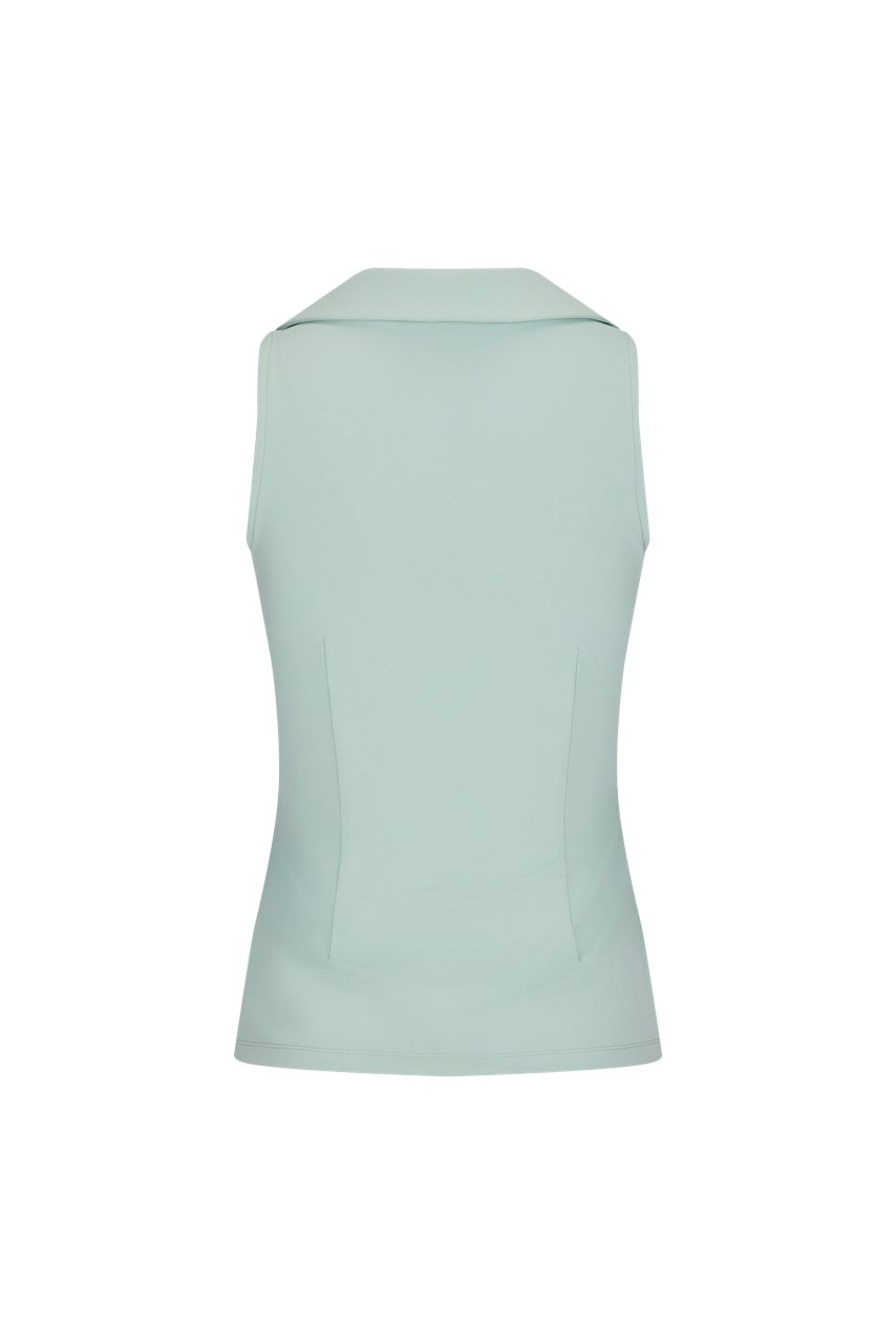 LUCÉ HALTER SLEEVELESS T-SHIRT