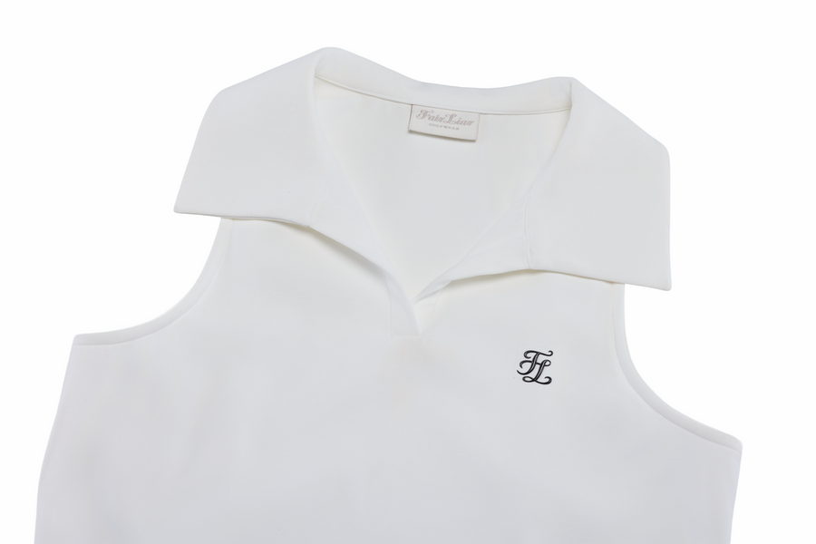 LUCÉ HALTER SLEEVELESS T-SHIRT