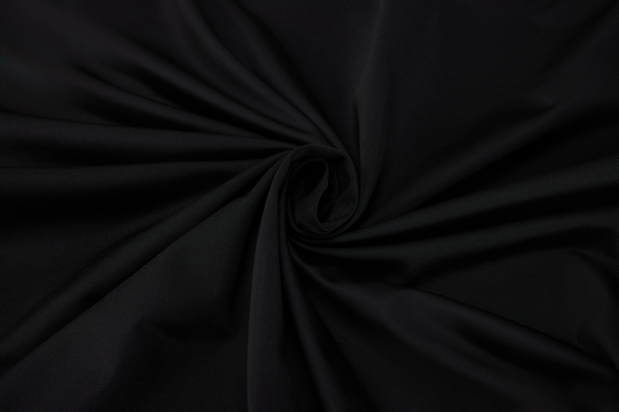 SHEER SHIRRING HIGH NECK T-SHIRT