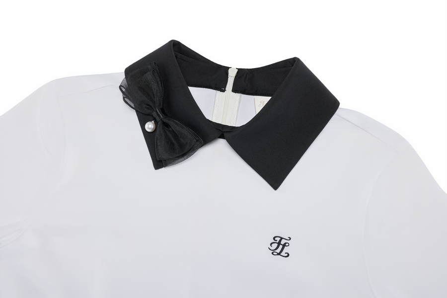 RIBBON POINT LONGSLEEVE T-SHIRT