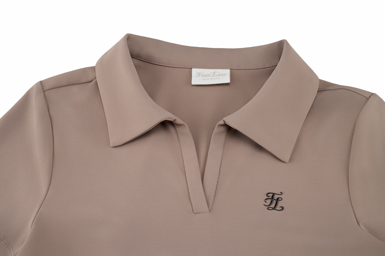 LUCÉ CROPPED SHORT-SLEEVE T-SHIRT