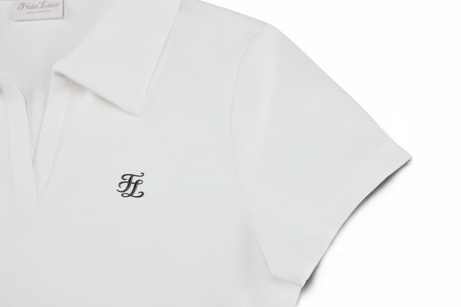 LUCÉ CROPPED SHORT-SLEEVE T-SHIRT