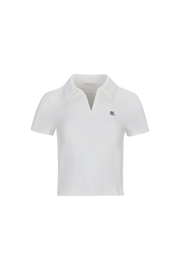 LUCÉ CROPPED SHORT-SLEEVE T-SHIRT