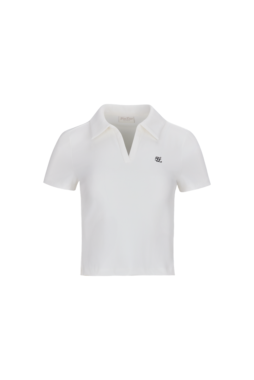 LUCÉ CROPPED SHORT-SLEEVE T-SHIRT