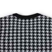 HOUNDSTOOTH WINDPROOF CARDIGAN