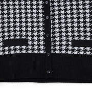 HOUNDSTOOTH WINDPROOF CARDIGAN