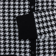 HOUNDSTOOTH WINDPROOF CARDIGAN