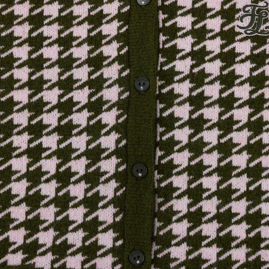 HOUNDSTOOTH WINDPROOF CARDIGAN