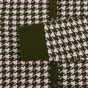 HOUNDSTOOTH WINDPROOF CARDIGAN