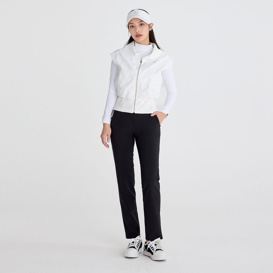 BANDED STRAIGHT PANTS