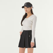RIBBON SHIRRING KNIT
