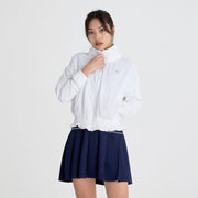 RUFFLE HEM JUMPER