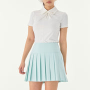 WIDE PERFORMANCE PLEATED SKIRT