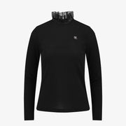 RUFFLE NECK INNER T-SHIRT