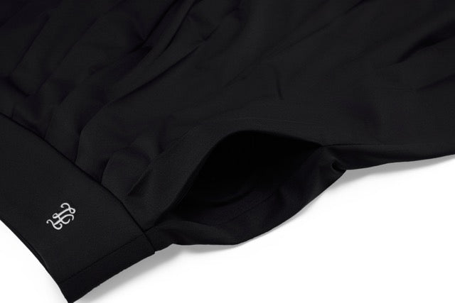 HIGH-WAISTED JERSEY PLEATED SKIRT