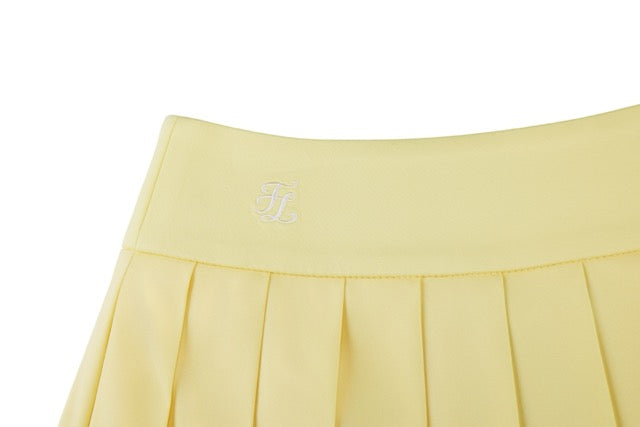 HIGH-WAISTED JERSEY PLEATED SKIRT