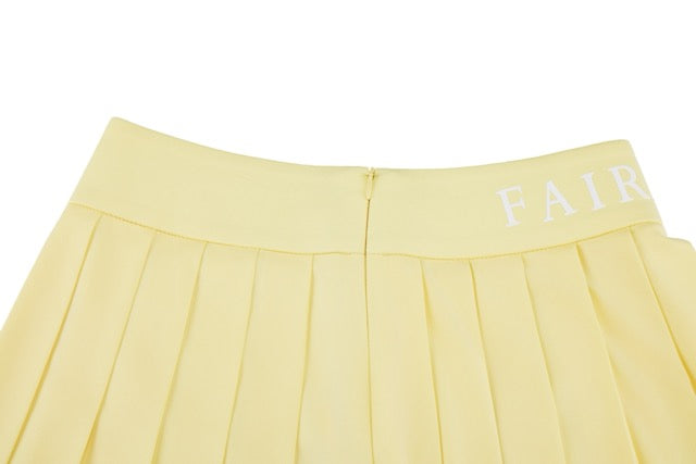 HIGH-WAISTED JERSEY PLEATED SKIRT