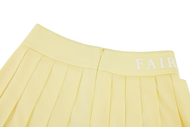 HIGH-WAISTED JERSEY PLEATED SKIRT