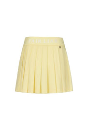 HIGH-WAISTED JERSEY PLEATED SKIRT